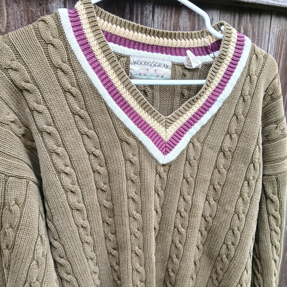Vintage Woods & Gray Sweater - Picture 10 of 14